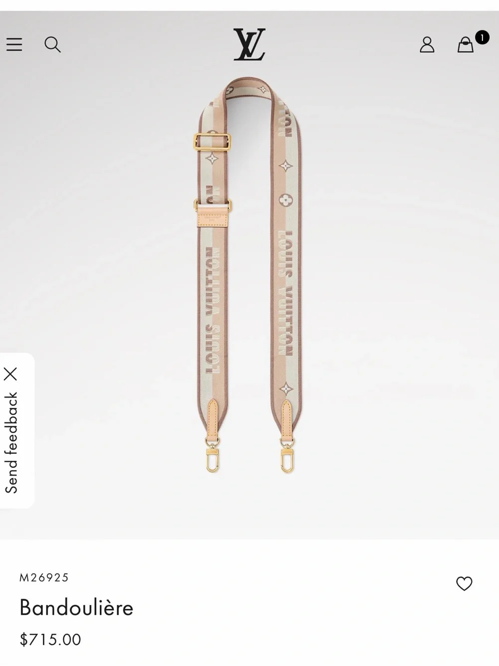 Louis Vuitton elegant lv